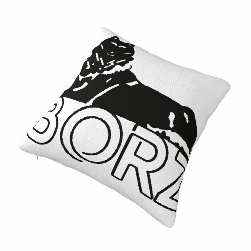 Borz Wolf Square Pillow Case for Sofa Throw Pillow