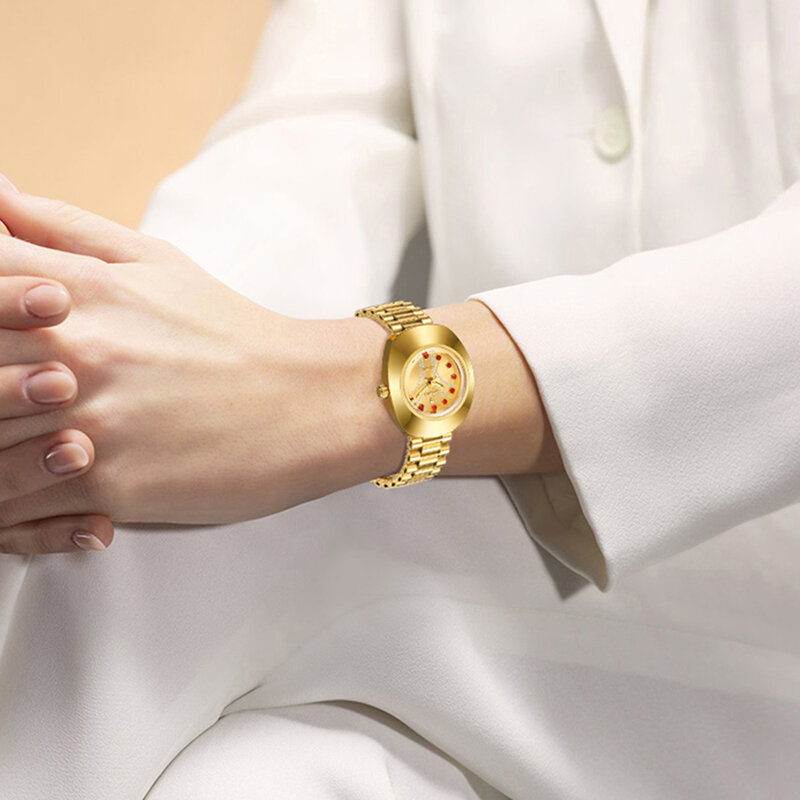 Liebig นาฬิกาควอตซ์สำหรับผู้ชายผู้หญิง, เซ็ตนาฬิกาแฟชั่นใหม่นาฬิกาข้อมือควอตซ์แบรนด์ชั้นนำผู้หญิงนาฬิกากันน้ำ relogio feminino