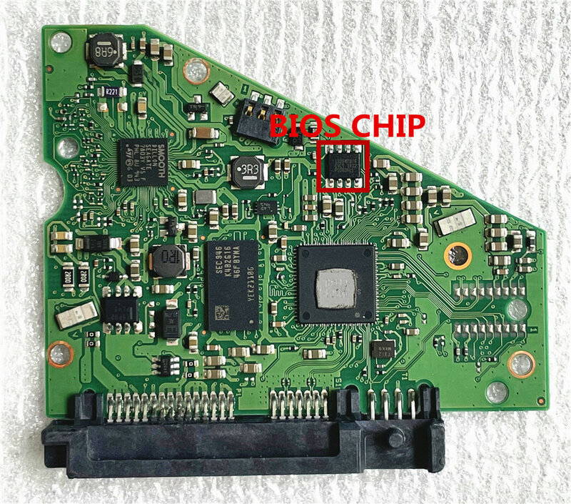 Placa de circuito de disco duro de escritorio Seagate/100846468 REV A / 7141
