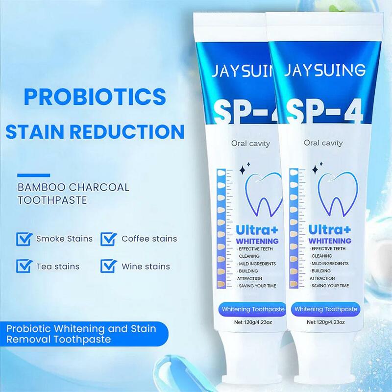 120g Probiotic Caries SP-4 Whitening Toothpaste Gentle Formula Paste Cleaner Teeth Remover Plaque Fresh Breath Oral Care