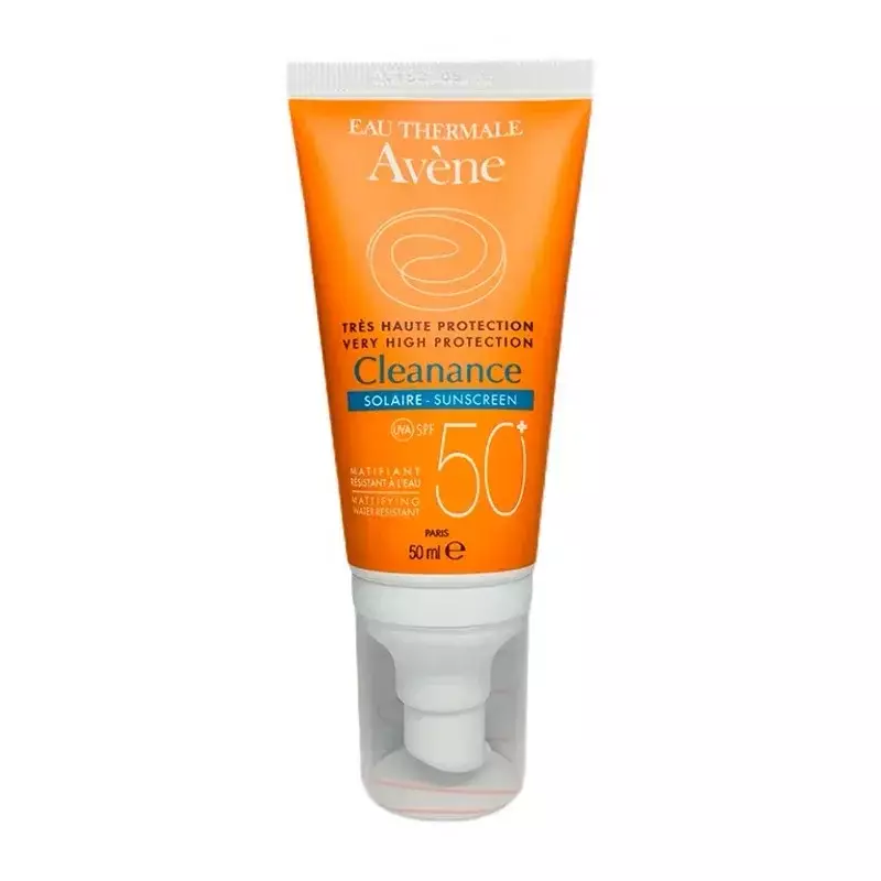 Crème solaire double soin pour le visage, 50ml, éventuelles F 50 + PA ++, contrôle de l'acné, soins de la peau
