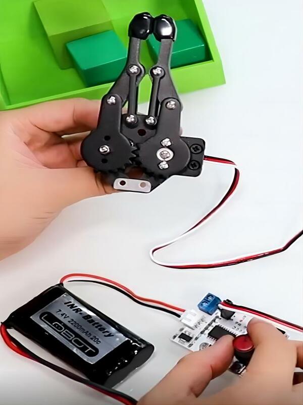 Металлическая рукоятка робота-коготь для Arduino Robot DIY Kit MG996R, механический захват, сервоконтроллер, робот