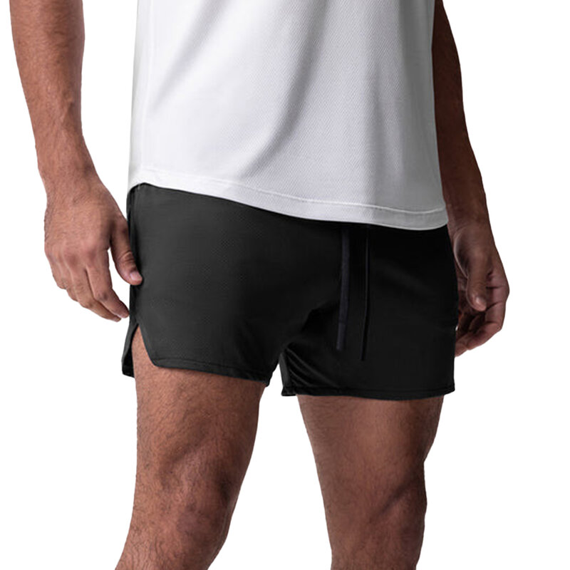 Pantalones cortos para hombre, Shorts de secado rápido para entrenamiento, culturismo, gimnasio