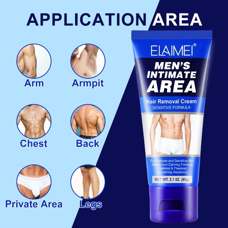 Private Hair Removal Cream for Men Hair Removal Cream Intimate Hair Removal