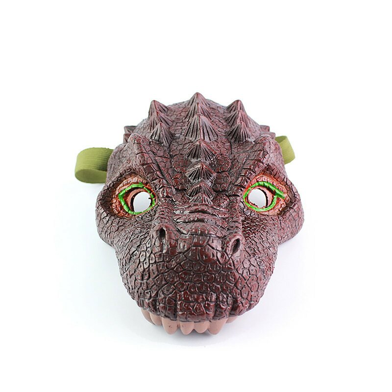 Nowa maska dinozaura imitacja dinozaura zabawki modele Halloween zabawki do robienia sztuczek maski style wiele stron zabawki dla dzieci gorące zabawki