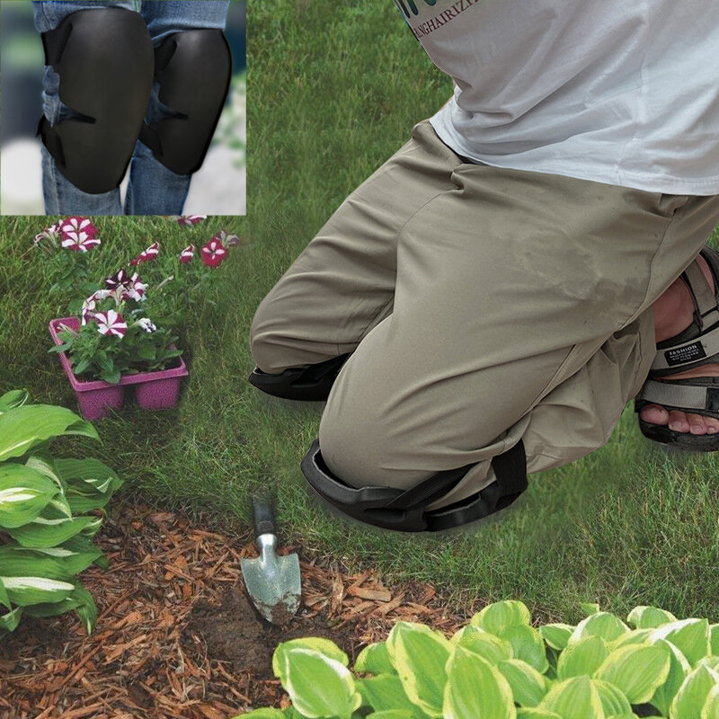 Rodilleras de goma EVA para jardín, protección de alta densidad, cojín para arrodillarse, adecuado para jardinería, instalación de suelo, reparación de automóviles