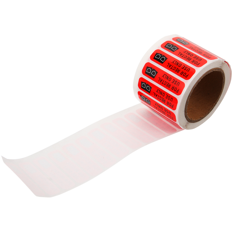 Adesivo rettale usa solo adesivi cassetta postale scrivania divertente per adulti etichette reclinabili volumi sfondo