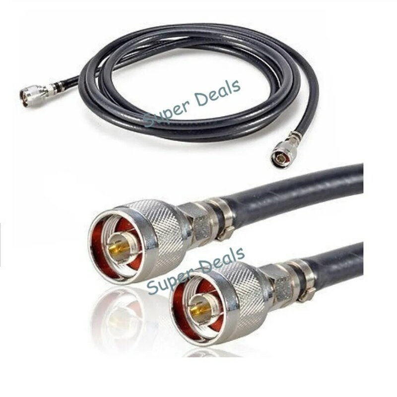 Zqliur 1M Kabel Koaksial untuk Kabel Jumper Yang Menghubungkan Pembagi Daya, Microstrip, Coupler
