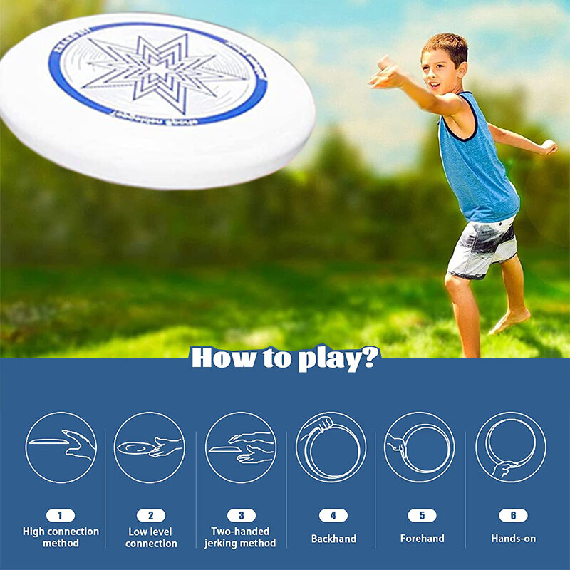 Ultimate Flying Disc 175g 10.75 ''Sport Disc carichi di colori disponibili adatto per le gare Team Flying Disc Outdoor Toy