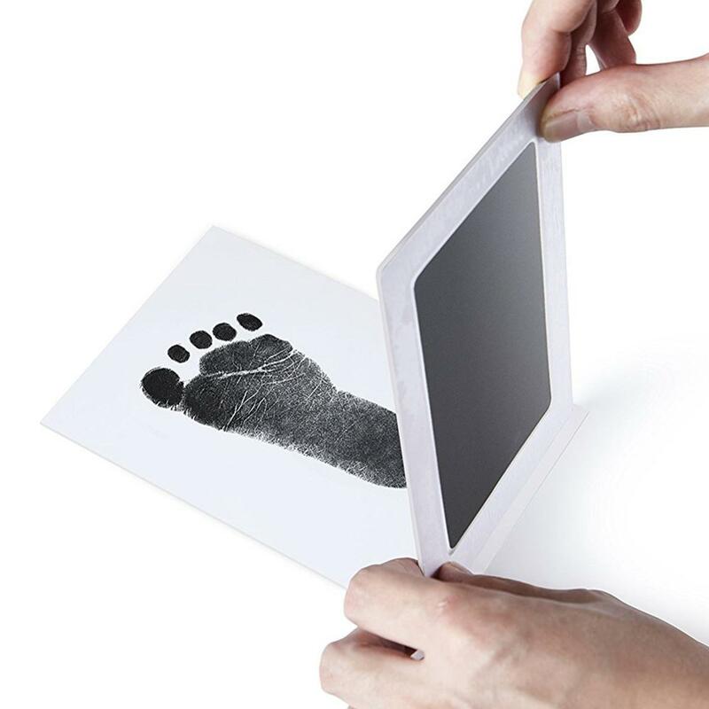 Baby Voetafdrukken Veilig Niet Giftig Handafdruk Footprint Imprint Inkt Pads Kits Voor Baby 'S Pootafdruk Baby Souvenirs Voor Pasgeboren baby