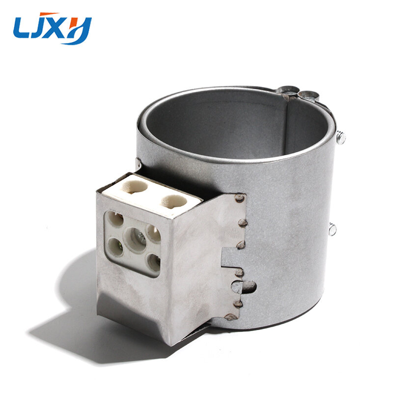 LJXH-calentador eléctrico Industrial de banda electrónica, elemento calefactor de junta tórica de 900W-1200W ID140mm, 70-95mm de altura, aluminizado, 300 ℃-400 ℃