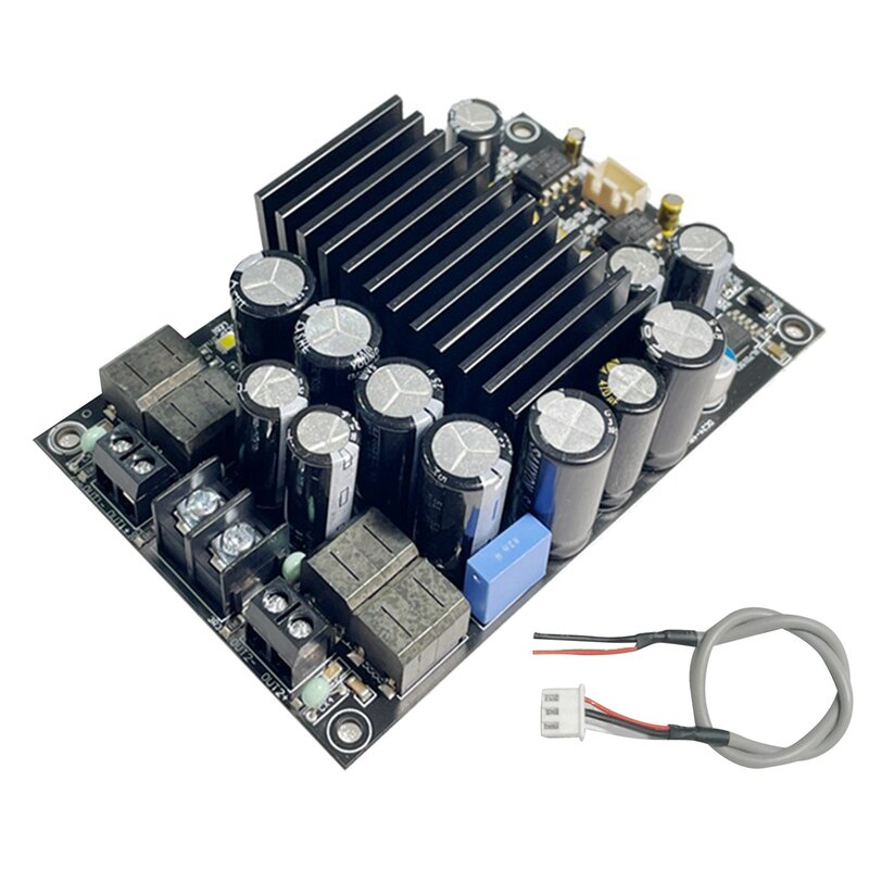 Papan Amplifier Digital HIFI tingkat demam, papan penguat Audio 300W + 300W kekuatan tinggi 2.0 saluran Stereo Kelas D