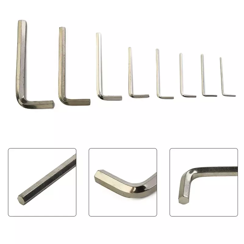 1 шт., L-образный шестигранный строительный ключ, гаечный ключ, портативный стальной набор 1,5 мм/2 мм/2,5 мм/3 мм/6 мм, ручные инструменты