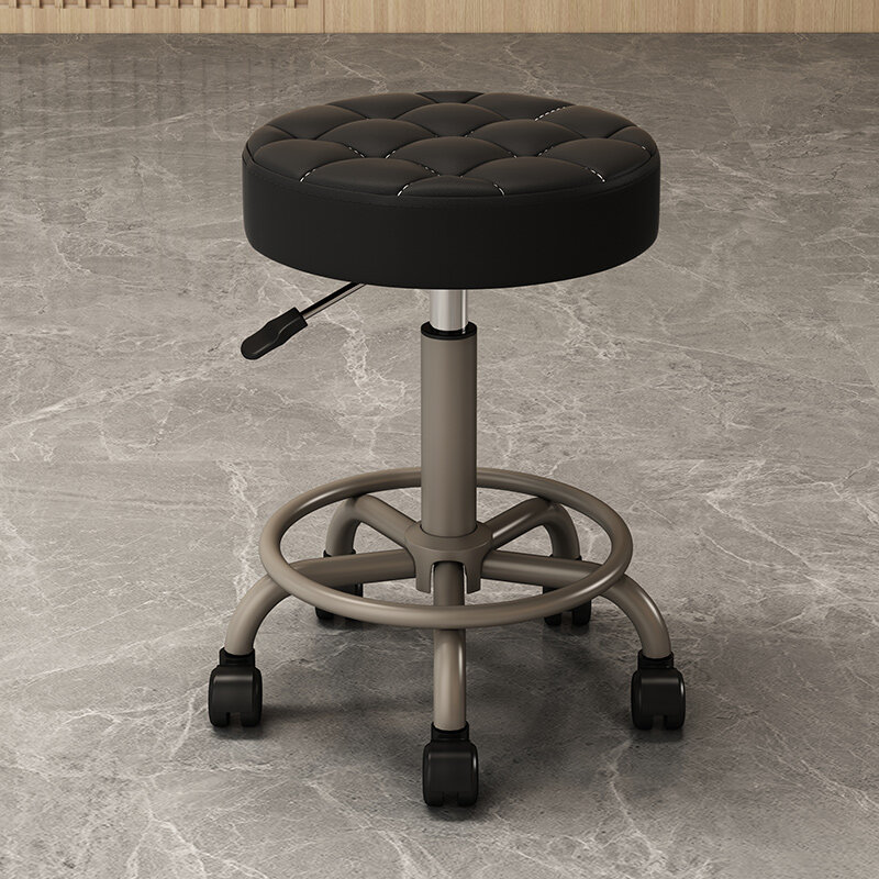 Professional Barber Chair Beauty Salon Lifting Rotating Makeup Chairs, Nail Salon, Pulley Stool, Beauty Stools Home Furniture
