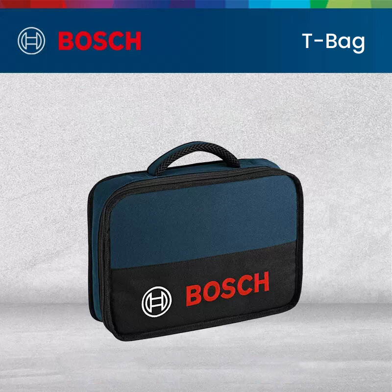 Bosch-حقيبة أدوات متينة مقاومة للماء ، حقيبة متعددة الوظائف متينة وقوية ، سعة تخزين كبيرة ، أصلي