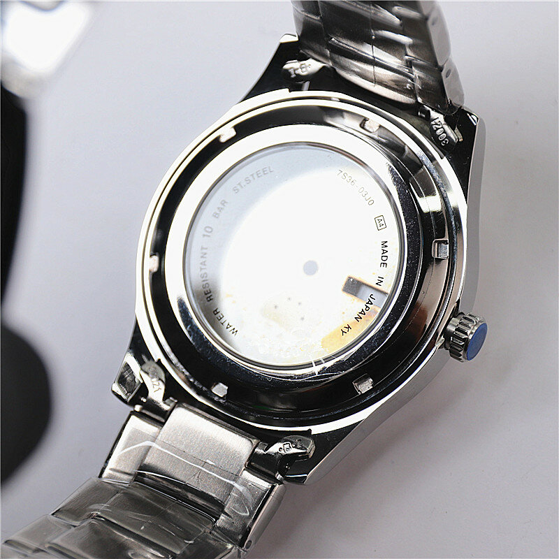 40.7mm watch modification case suitable for NH36/7s26/7s36AB movement stainless steel stainless steel case set watch accessories
