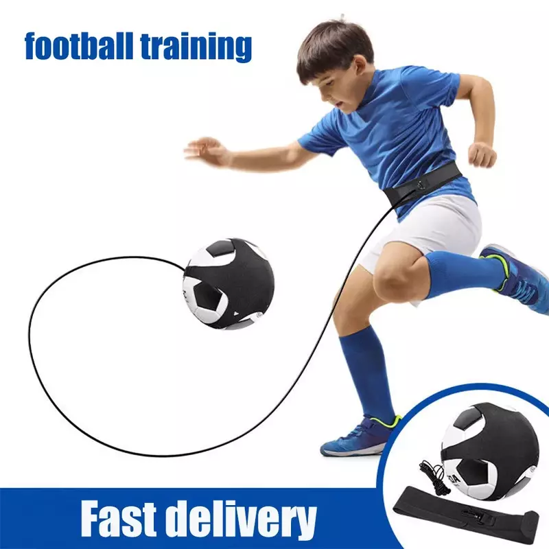 Cinturón de entrenamiento de fútbol para niños y adultos, equipo de entrenamiento de fútbol para patadas, envío gratuito