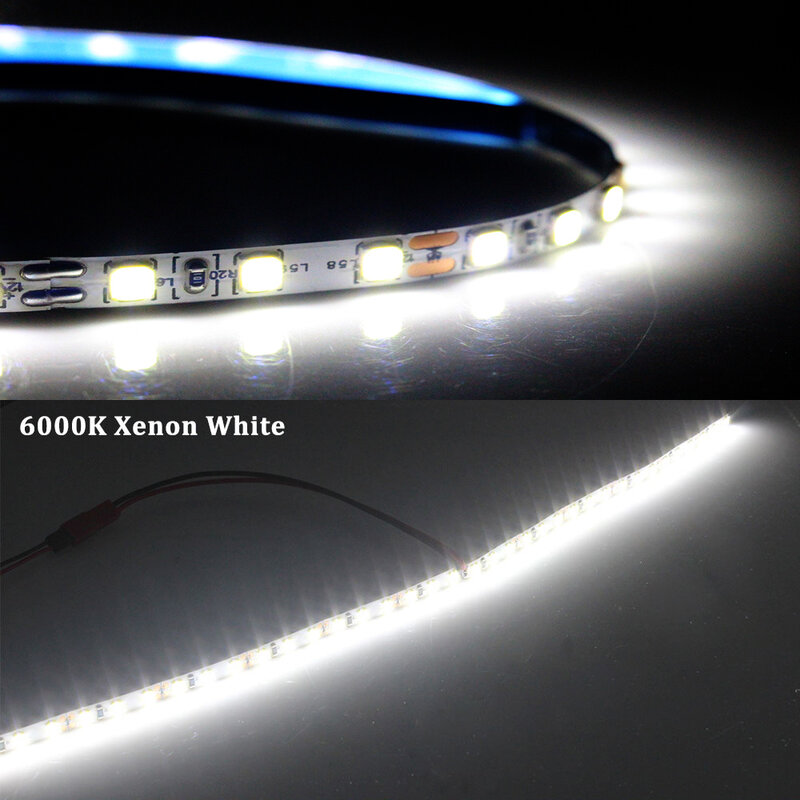W5W ไฟ LED แถบไฟ LED T10สีขาวซ่อนสว่างเป็นพิเศษสำหรับท้ายรถตู้สินค้าหรือตกแต่งภายในรถแบบ DIY ไฟบาร์สีขาว6000K