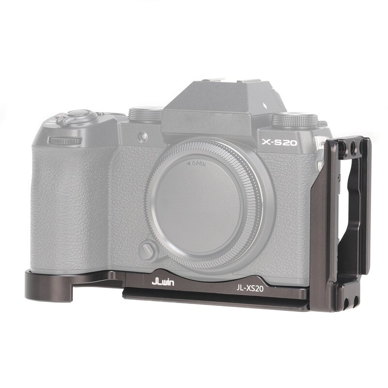 Jlwin-لوحة تحرير سريعة عمودية ، حامل ثلاثي القوائم لكاميرا L ، Fuji XS20 ، مقبض رأسي