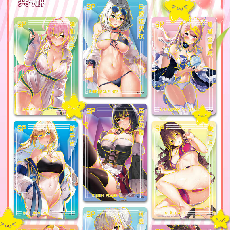 2024 Lastest Senpai Goddess Haven 5 Collection Card Most Popular Waifu Booster Box ACG TCG CCG Doujin Toys And Hobbies Gift