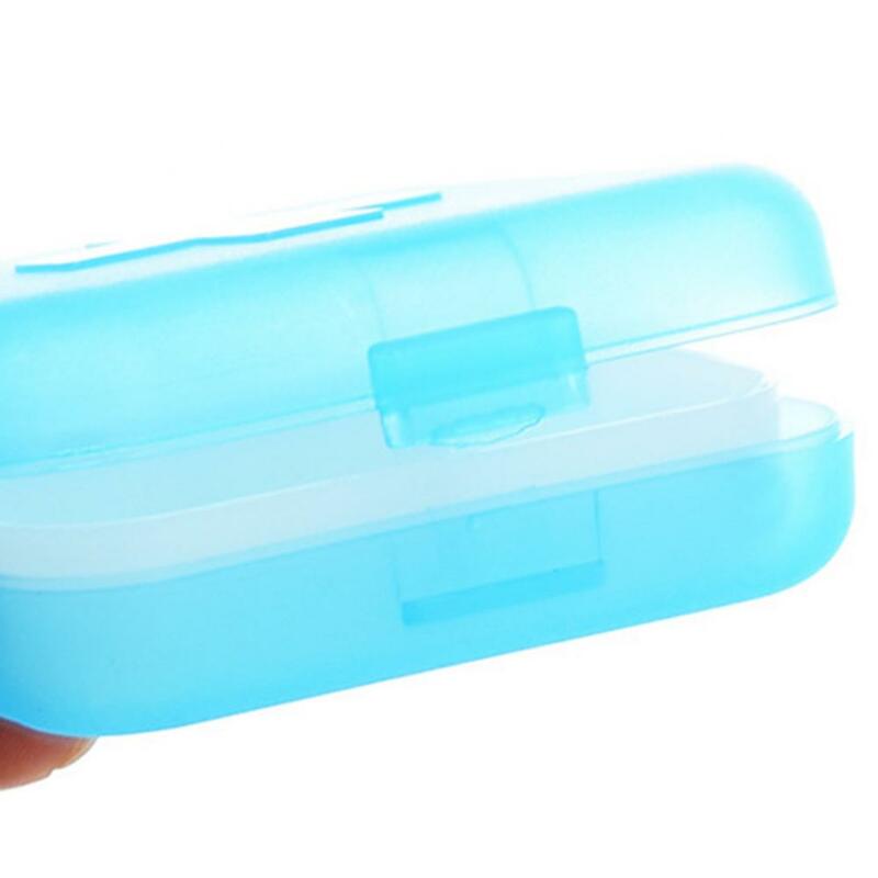 Portapillole Splitter Portable Travel 4 Grid Pill Storage Box Case Container Mini Medicine Organizer