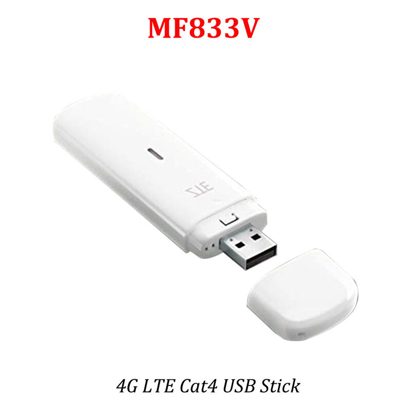 Di động MỞ KHÓA ZTE MF831 Cat4 4G USB Modem Plus 2 ăng ten