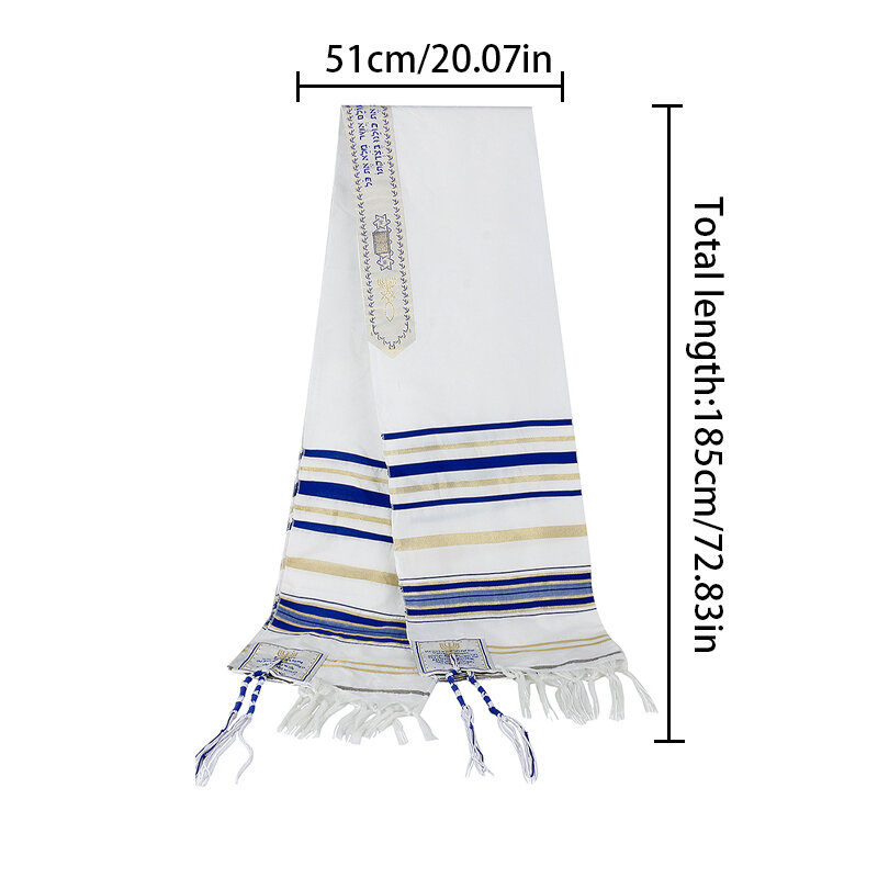 1 шт. этнический шарф-шаль, арабский шарф, Кошерный молитвенный шарф, утренние молитвы, полосы, Израиль