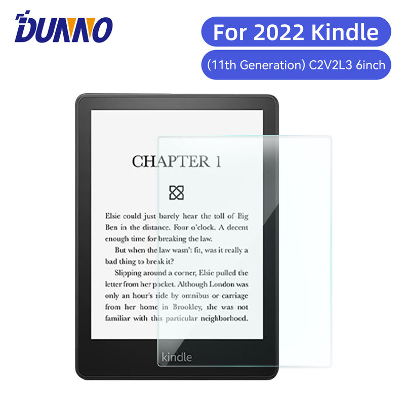 Pelindung Layar Kaca Keras untuk 2022 Kindle Generasi 11 C2V2L3 6 Inci Tablet Pelindung Film E-book