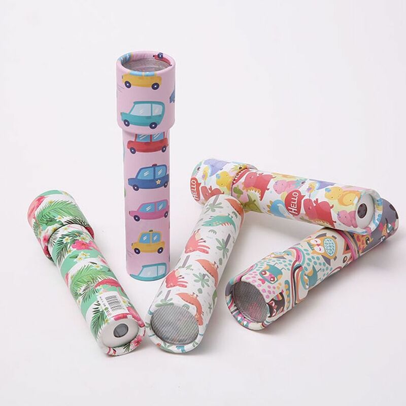 New Scalable Rotation Kaleidoscope 14cm Magic Changeful Adjustable Fancy Colored World Toys for Children Autism Kids Puzzle Toys