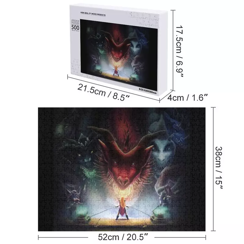 Tiamat [008] Jigsaw Puzzle Personalized Diorama Accessories Custom Gift Puzzle
