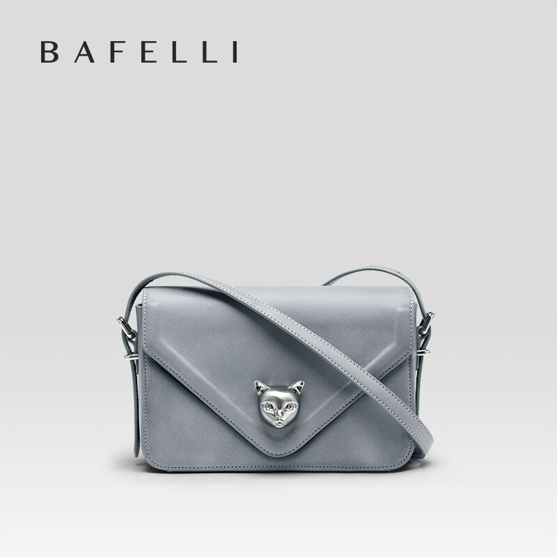 Bafelli กระเป๋าสะพายข้างสำหรับ2023กระเป๋าถือสตรี, กระเป๋าถือแฟชั่นใหม่สายคล้องไหล่กระเป๋าหนังแม...
