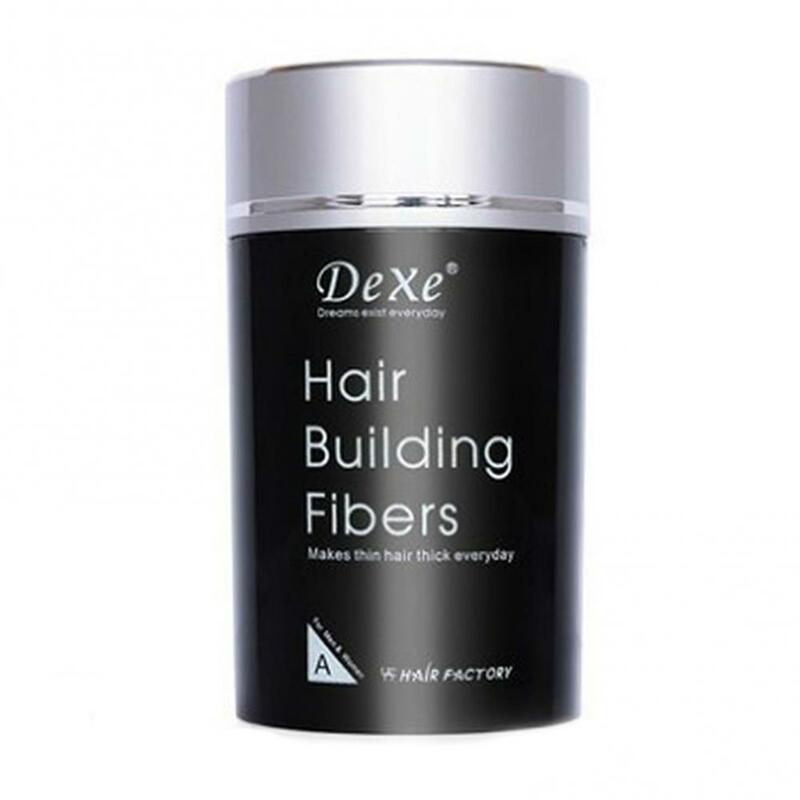 Aplicador de fibra de plantas de queratina, fibras de construcción del cabello, polvo de crecimiento del cabello espesante, antipérdida, 22g