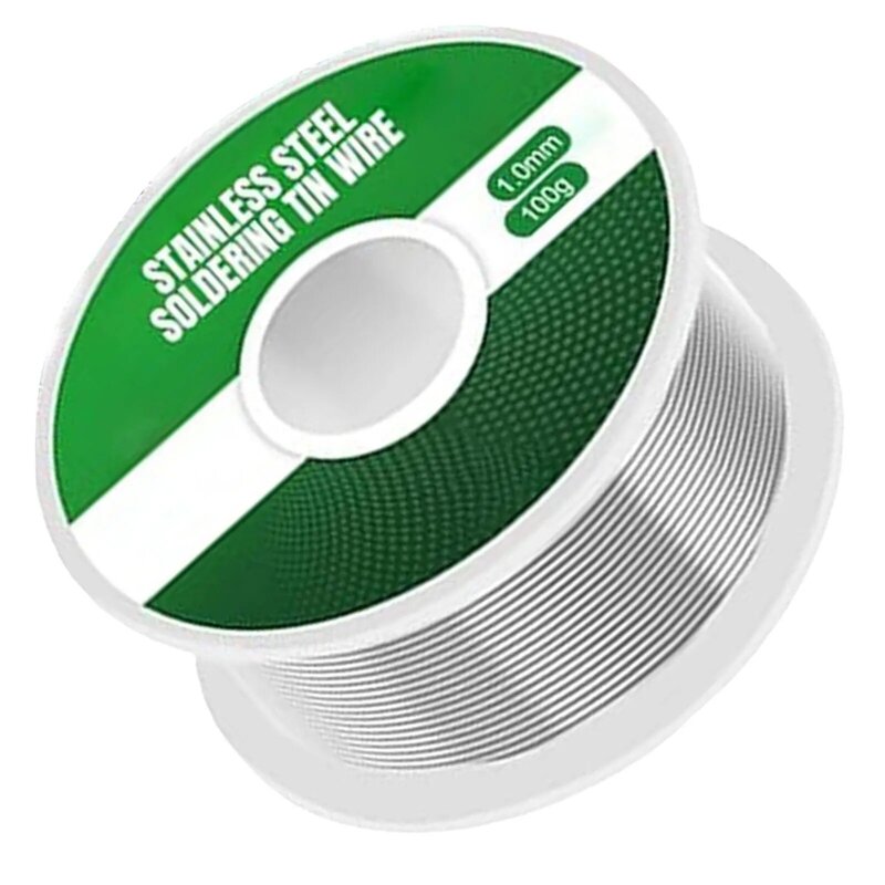 Stainless Steel Solder Tin Wire High Strength Low Melt Rosin Core Soldering Wire Suitable for Galvanized Pipes