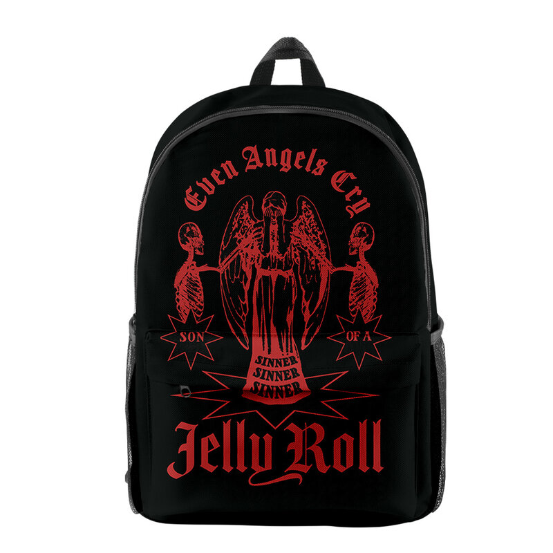 3D Print Jelly Roll Backpack, Zipper Bag, Zip Backpack, School Bag, Students, Child, Man, Woman