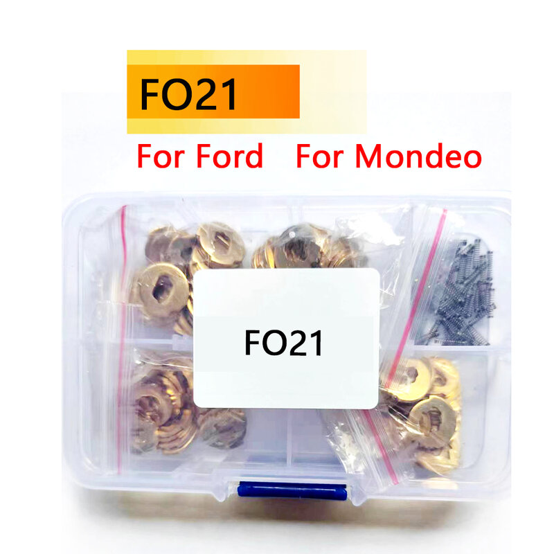 100pcs/lot Car Lock Reed FO21 Plate wafer NO 1.2.3.4 Each 25PCS For Ford Lock for Ford for Mondeo Repair Kits Locksmith