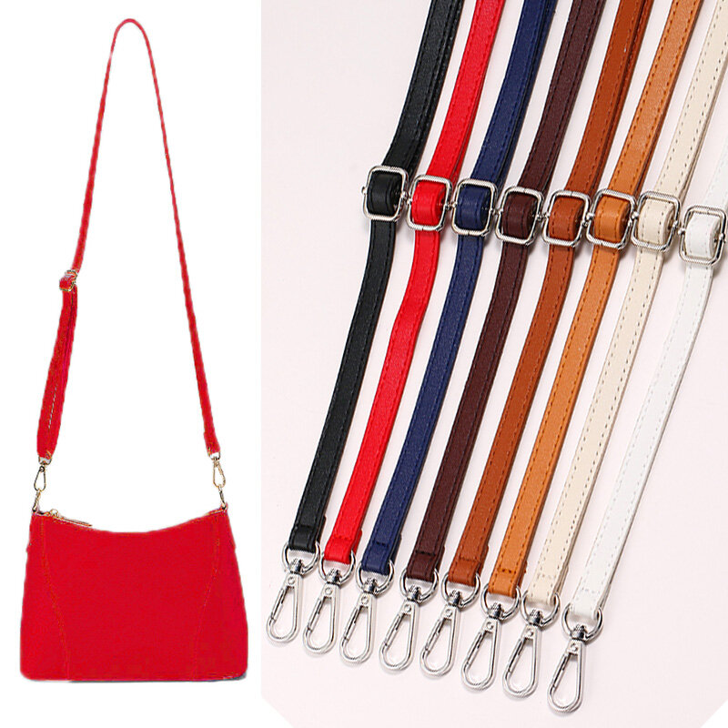 حزام حقيبة من الجلد الصناعي قابل للتعديل للنساء ، حزام بديل ، كروس بودي ، كتف ، نحيف ، طويل ، عريض