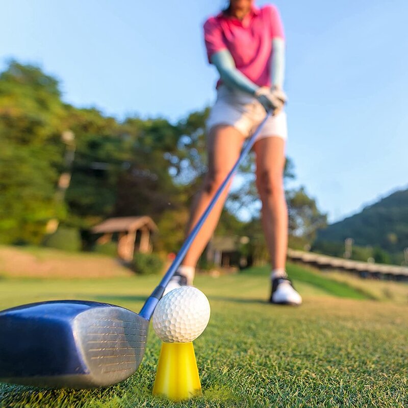6 Sätze Winter Golf Tees Golf Übungs Tee Halter mit 4 verschiedenen Höhen für frostige Tage Golf Training