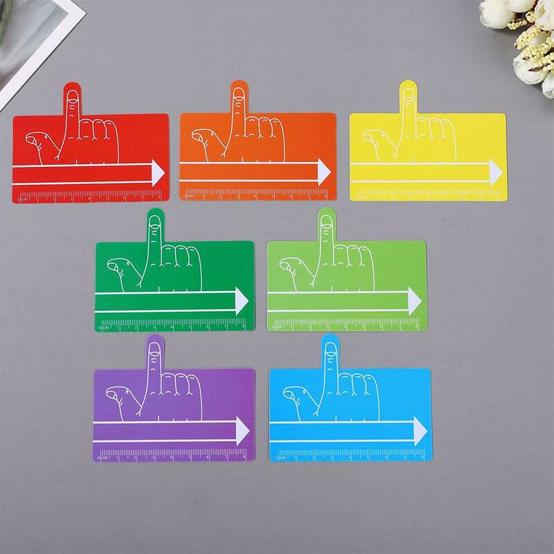 8 Pcs Bookmark Bookmarks Children Kids Reading Guide Dyslexia Tool Abs Student Finger Spacer Writing Tools