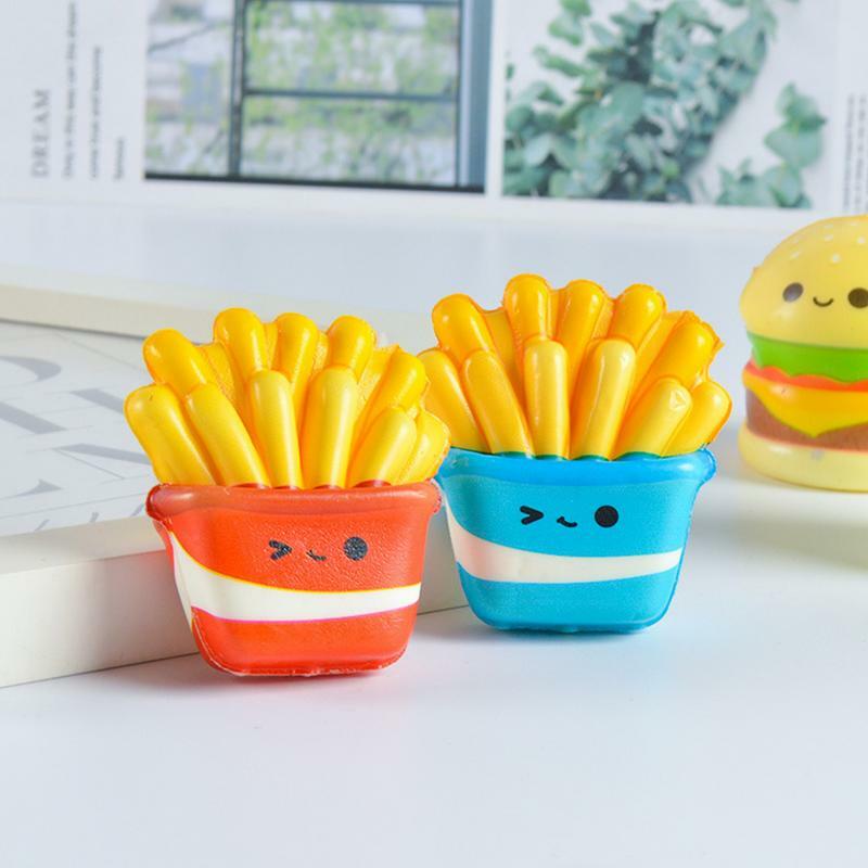 Food Squeeze Cute Funny Fidgets Squeeze Toy lento aumento piccolo giocattolo sensoriale giocattolo per bambini regalo di compleanno di natale per bambini adulti