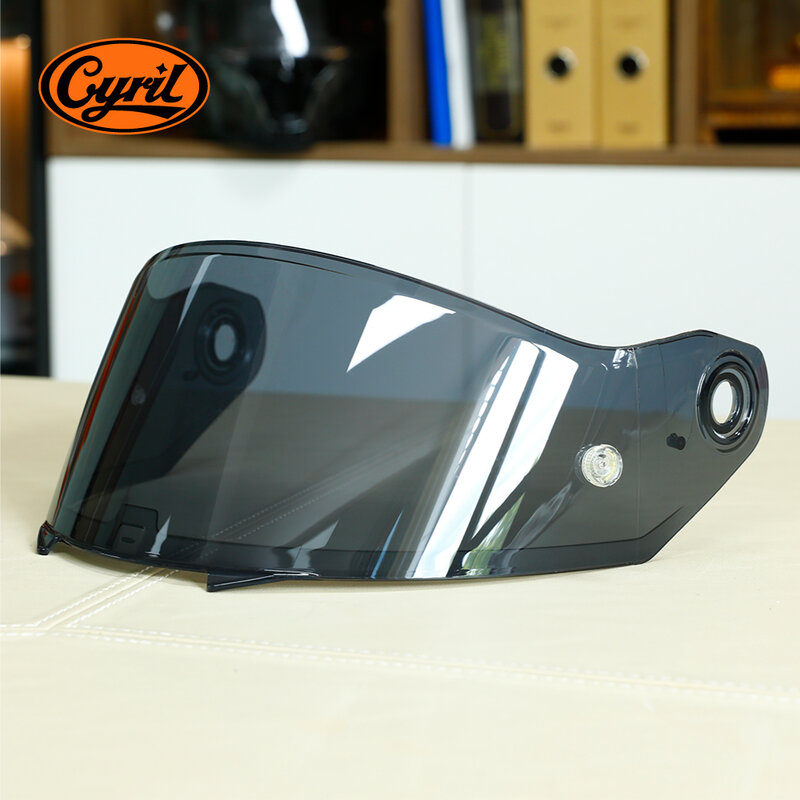 Lente de casco para CYRIL AH018, gafas de casco de carreras de motocicleta, visera