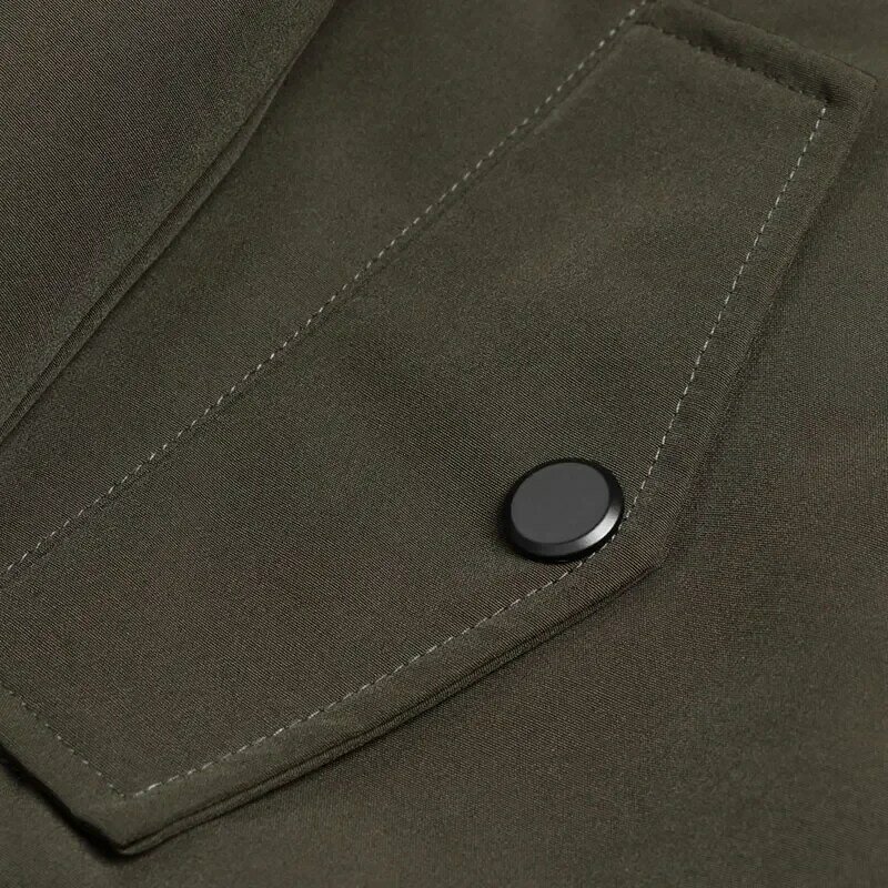 AYUNSUE-따뜻한 남성용 모피 파카 겨울 재킷, 너구리 모피 라이너 분리형 코트 후드 모피 재킷 Casaco Masculino SGG752