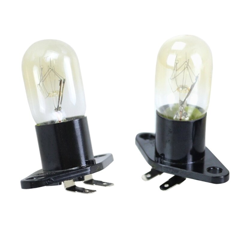 Sostituzione della lampadina alogena a microonde 230V 20W con Base a 2 Pin frigorifero lampadina per illuminazione del forno piccolo apparecchio Drop Ship pin g