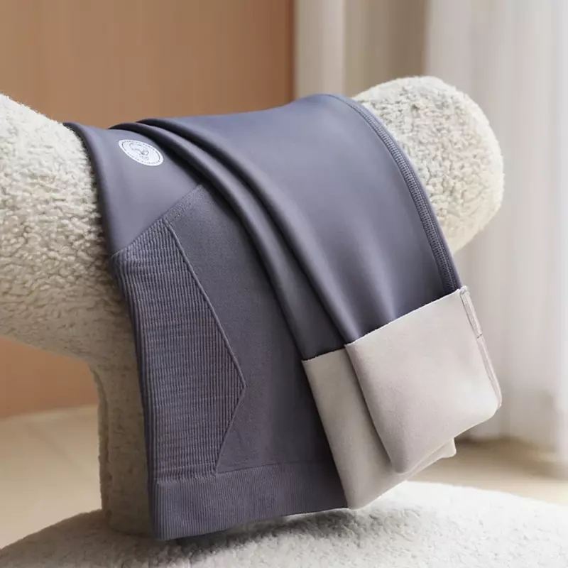 Осенне-зимние плотные леггинсы для беременных бесшовные эластичные узкие брюки-карандаш для беременных