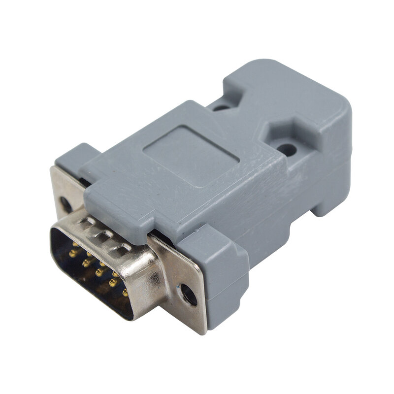 2 Buah/Paket DB9 Konektor Adaptor Inti RS232 Serial COM Konektor Steker Tembaga Lubang/Pin Soket Port Perempuan Laki-laki