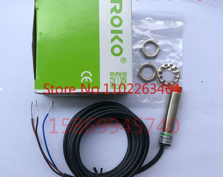 ROKO proximity switch SC1204-N 1808-N NPN three-wire normally open SC1204-KP2 sensor