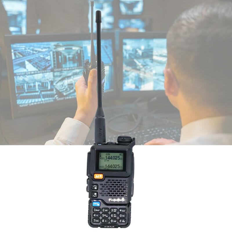 Quansheng Uv-k5 plusrang Walkie Talkie genggam, layar LCD daya tinggi Radio Ham untuk keamanan berkemah Bisnis berburu