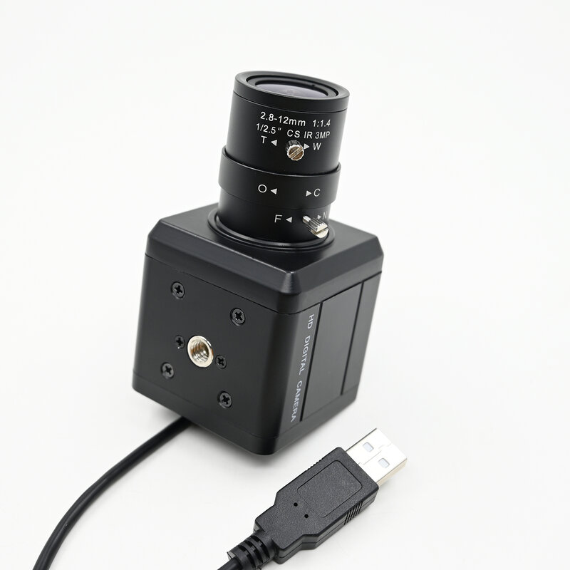 GXIVISION 13MP wysokiej rozdzielczości sterownik USB bezpłatny plug and play IMX458 4208x3120 wizja maszynowa 5-50mm/2.8-12mm kamera z obiektywem CS