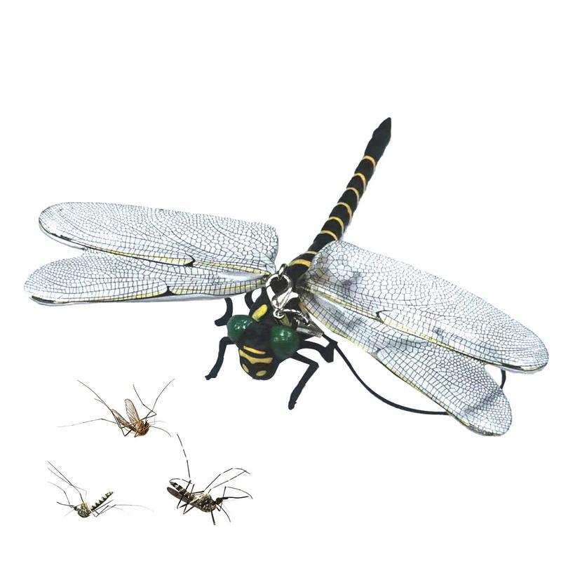 Model Dragonfly pengusir nyamuk Mini ornamen capung Model hewan capung simulasi untuk luar ruangan taman pertanian