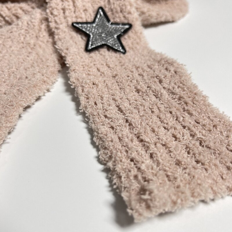 Unikalny szalik zimowy Wielokolorowy szalik Słodki szalik dekoracyjny dla nastolatków Utrzymuj ciepło Drop Shipping