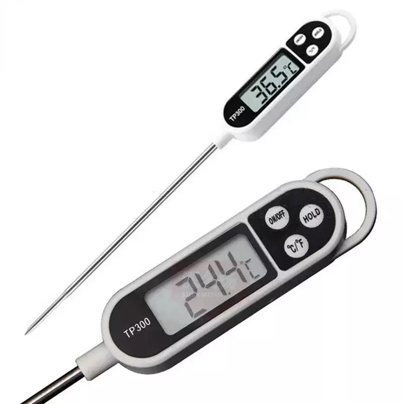 Termometr do żywności cyfrowy do gotowania w kuchni sonda do grilla z piekarnikiem elektroniczna czujnik wody do mięsa i mleka narzędzia do pomiaru termometrów